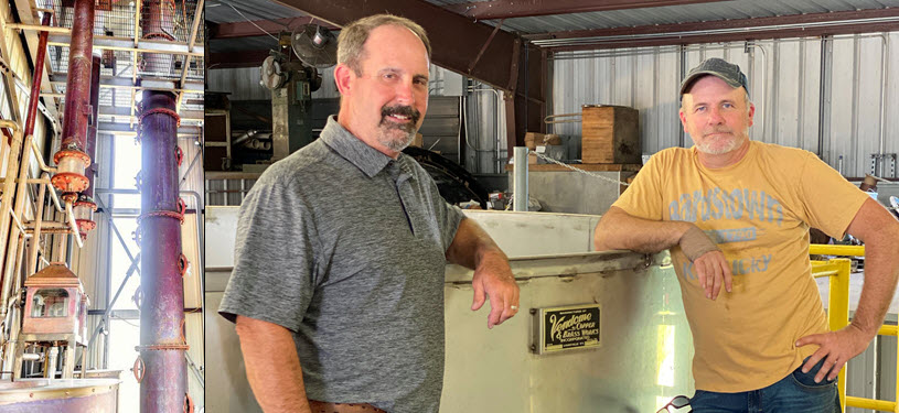 Jackson Purchase Distillery - Master Distiller Craig Beam & Assistant Master Distiller Terry Ballard