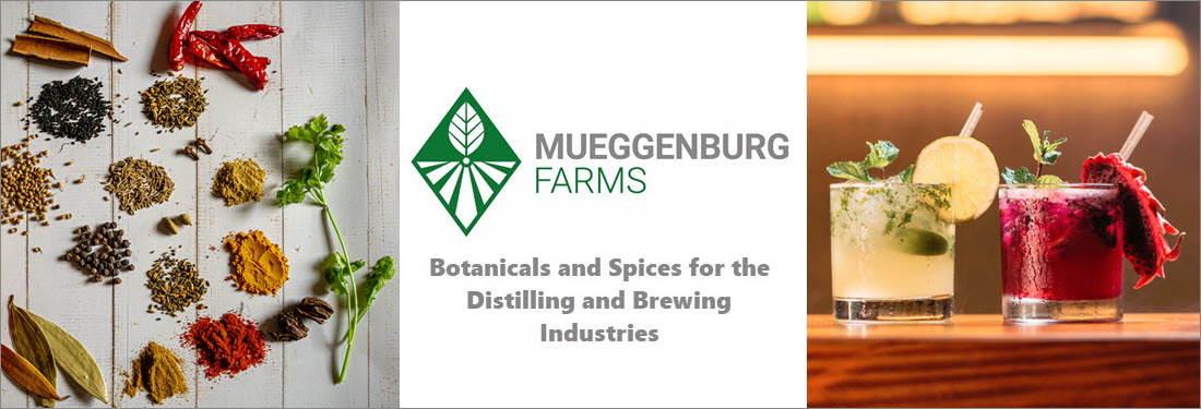 Mueggenburg Farms - Suppliers of Botanicals and Spices for the Distilling and Brewing Industries