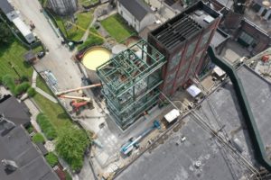 Buffalo Trace Distillery - New still house added next to existing still house