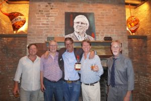 Maker's Mark Distillery - The Samuels House, Craig Rushing, Bill Samuels Jr., George Gatewood, Rob Samuels and Jeff James
