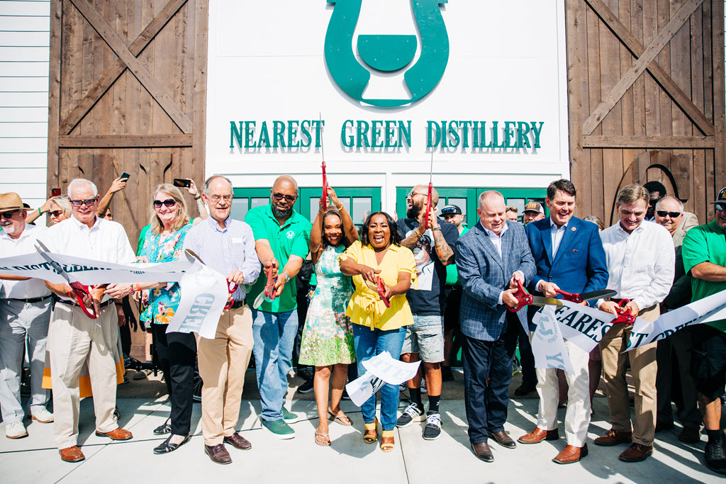 Nearest Green Distillery - June 2021 Grand Re-Opening Ribbon Cutting