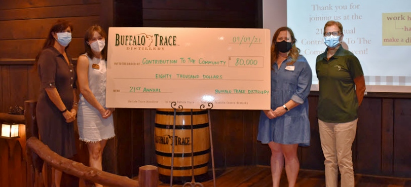 Buffalo Trace Distillery - $80,000 Contribution to the Community 2021