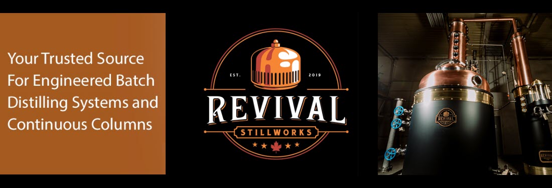 Revival Stillworks - A Distillery Design and Manufacturing Company Making Batch and Continuous Column Distillery Systems