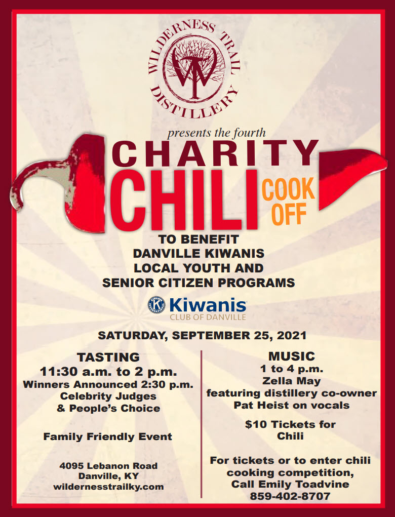 Wilderness Trail Distillery - Sept. 25, 2021 Chili Cookoff