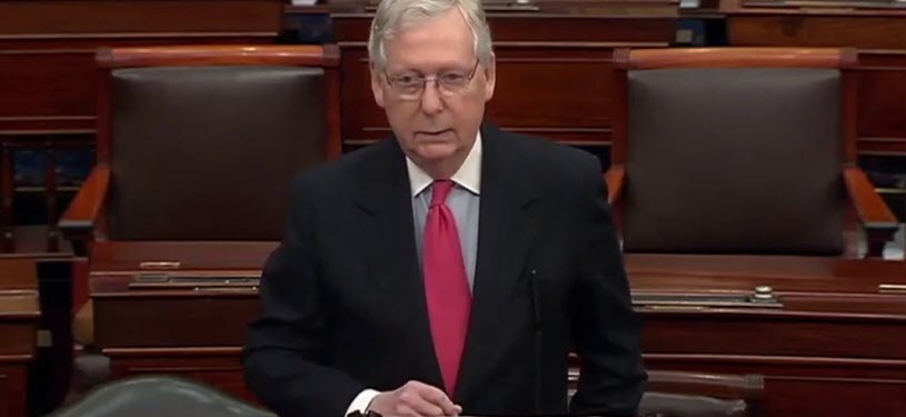 Casey Jones Distillery - Mitch McConnell Thanks Peg Hayes on the floor of the Senate