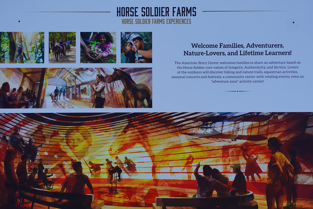 Horse Soldier Bourbon Whiskey - Board 10, Horse Soldier Farms Welcome Families, Adventurers, Nature Lovers and Lifetime Learners