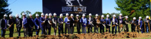 Horse Soldier Bourbon Whiskey - Groundbreaking at Horse Soldier Farms, Tossing of the Dirt 1920x500