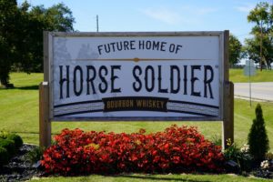 Horse Soldier Bourbon Whiskey - Horse Soldier Farms, The Future Home of Horse Soldier Bourbon Whiskey, Sign