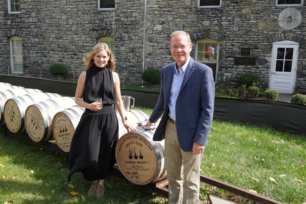 Woodford Reserve Distillery - Celebrating 25 Years with Assistant Master Distiller Elizabeth McCall and Master Distiller Chris Morris