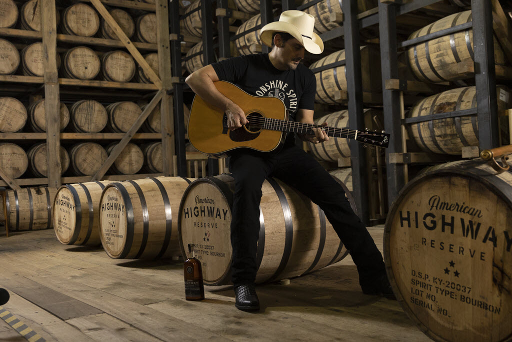 American Highway Reserve Bourbon - Brad Paisley in the Barrel Rickhouse at Bardstown Bourbon Company
