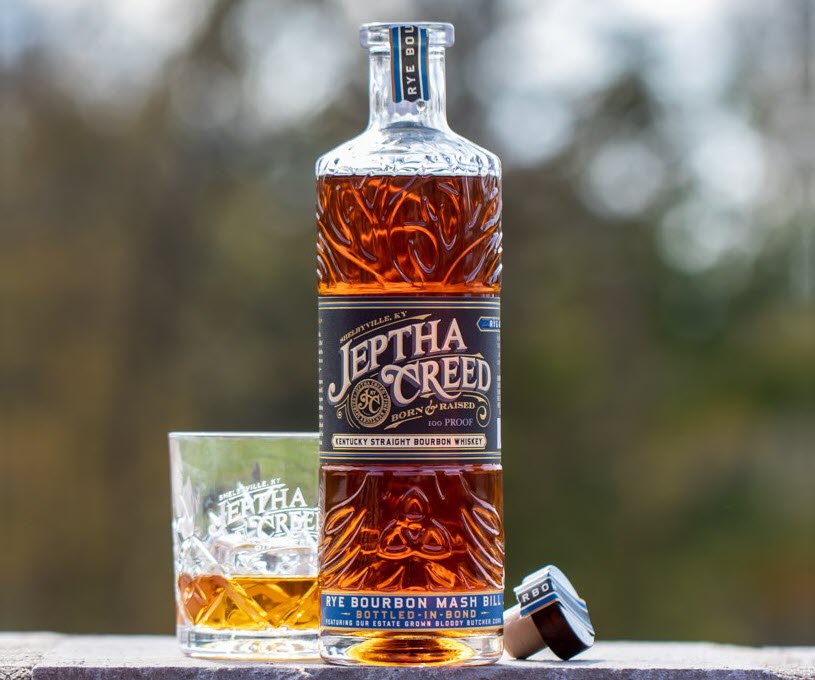 Jeptha Creed Distillery – Jeptha Creed Bottled-In-Bond Kentucky Rye Bourbon Whiskey