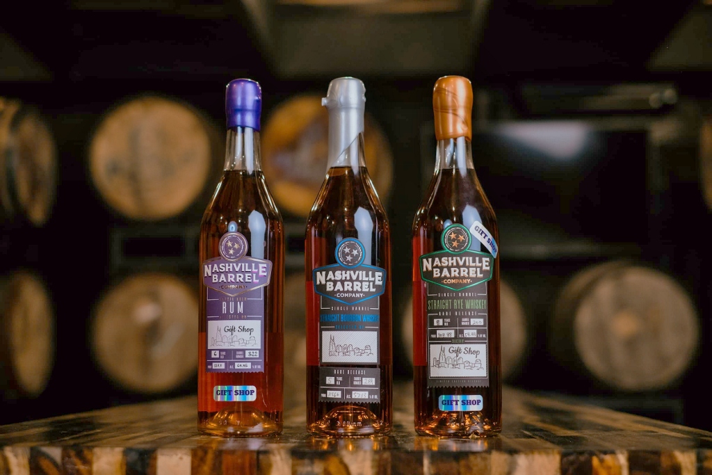 Nashville Barrel Company - Rum, Straight Bourbon Whiskey and Straight Rye Whiskey