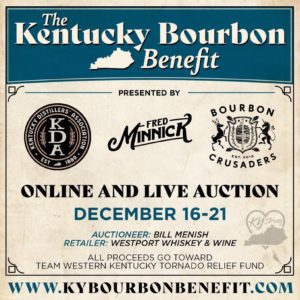 The Kentucky Bourbon Benefit - Online and Live Auction Dec. 16-21, 2021