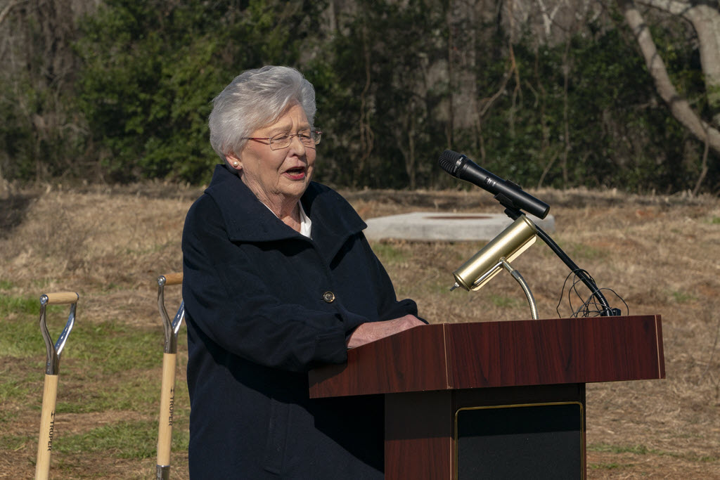 Conecuh Ridge Distillery - The Home of Clyde May's Whiskey Groundbreaking, Alabama Gov. Kay Ivey