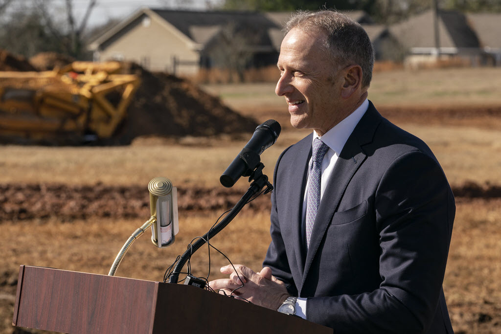 Conecuh Ridge Distillery - The Home of Clyde May's Whiskey Groundbreaking, Conecuh President & CEO Roy Danis