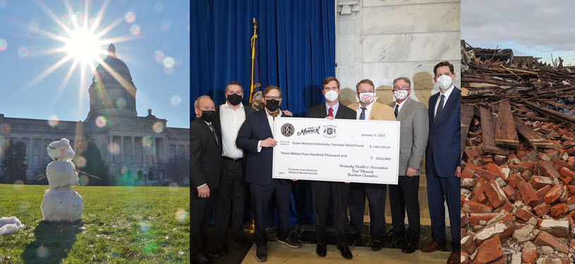 Kentucky Distillers' Association - Kentucky Bourbon Benefit Gives $3.4 Million Check to KY Gov. Beshear