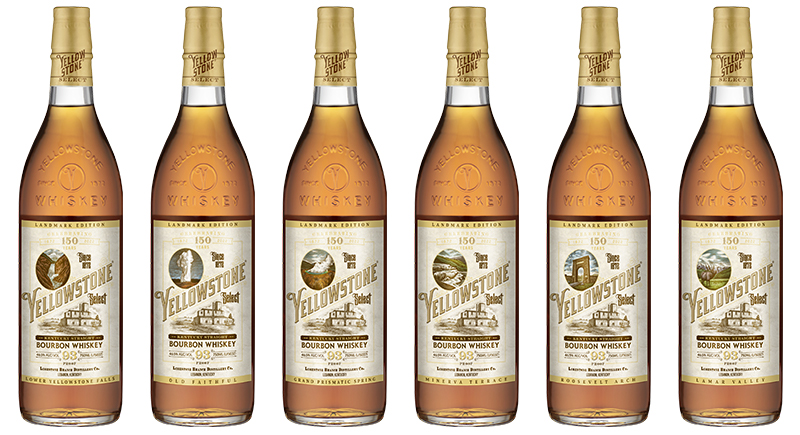 Limestone Branch Distillery - Yellowstone Select Kentucky Straight Bourbon Whiskey - 150 Year Celebration Bottles