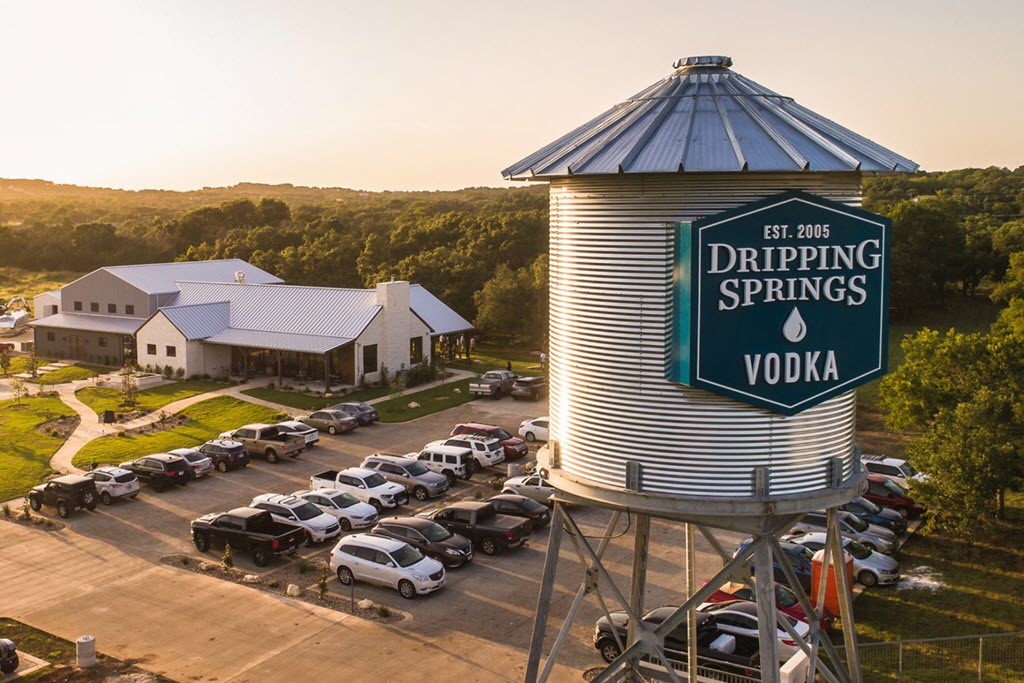 Dripping Springs Distilling - 5330 Bell Springs Road, Dripping Springs, Texas, Water Tower