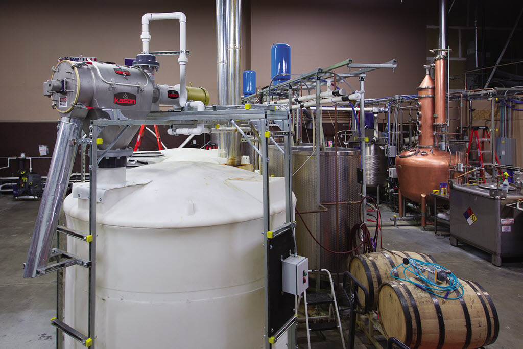 Kason Corporation - Leading the Way in Distillery Screening and Processing Equipment, Bendt Distillery