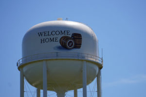 Wild Turkey Distillery - 1417 Versailles Road, Lawrenceburg, Kentucky 40342, Water Tower