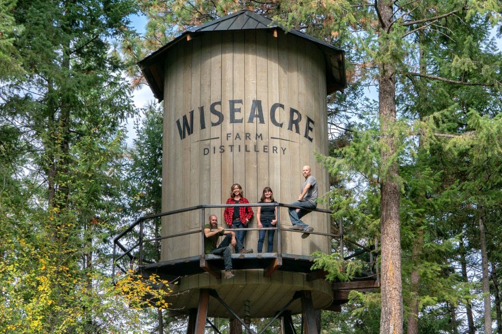Wiseacre Farm Distillery - 4275 Goodison Rd, Kelowna, BC V1W 4C6, Canada, Water Tower