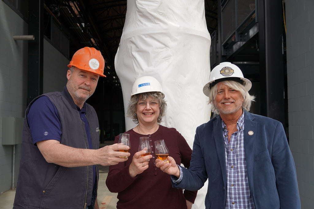 Log Still Distillery - Charles Dant, Lynne Dant and J.W. Wally Dant III
