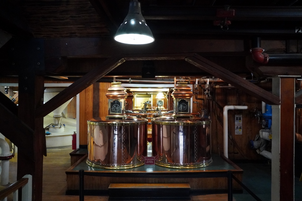 Maker's Mark Distillery - A Triple Set of High and Low Wine Tanks