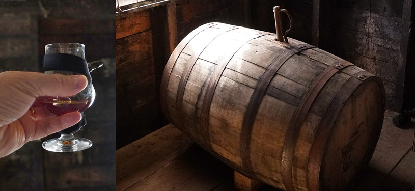 Maker's Mark Distillery - Tasting from the Barrel with a Whiskey Thief