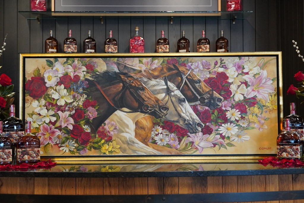 Woodford Reserve Distillery - The 2022, 23rd Annual Woodford Reserve Kentucky Derby Bottle and Artwork Release