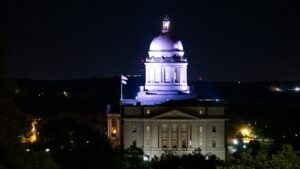 Kentucky State Capitol - At Night