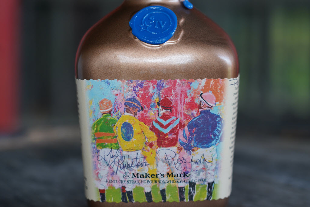 Maker's Mark Distillery - 2022 Limited Edition Keeneland Commemorative Bourbon Bottle, Artist Tyler Robertson