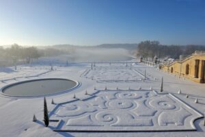 The Parterre of the Orangery - In the Winter