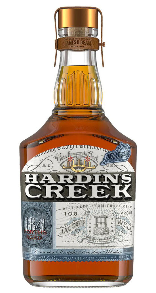 James B. Beam Distilling Co. - Hardin's Creeks Jacob's Well Kentucky Straight Bourbon Whiskey