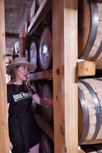 Luca Mariano Distillery - Dan Campbell Rickhouse Grand Opening with Luca Mariano Marketing Manager Jennifer Brandt