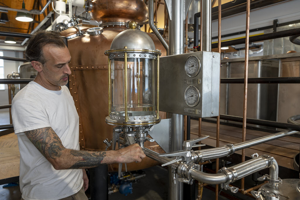 Village Garage Distillery - Head Distiller Ryan Scheswohl