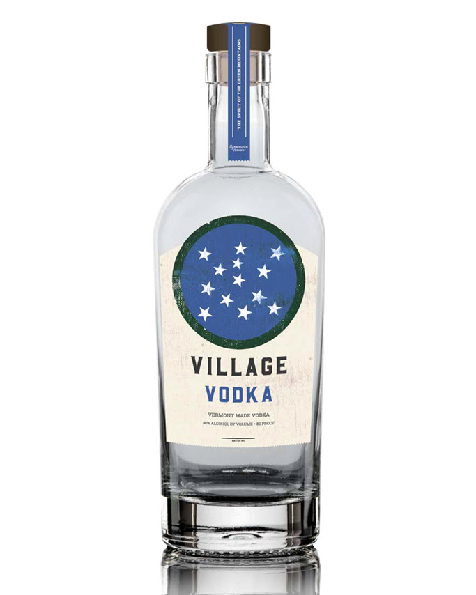 Village Garage Distillery - Village Vodka Bottle