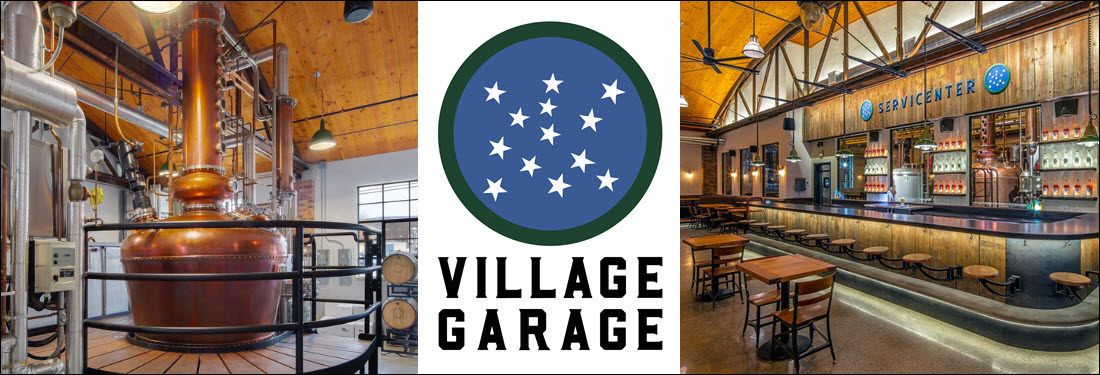 Village Garage Distillery – 107 Depot Street, Bennington, Vermont 05201
