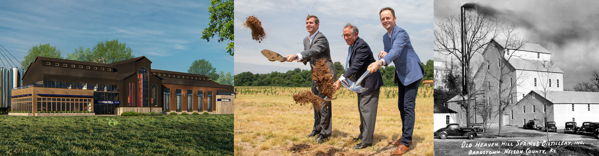 Heaven Hill Distillery - Groundbreaking for the new Heaven Hill Springs Distillery