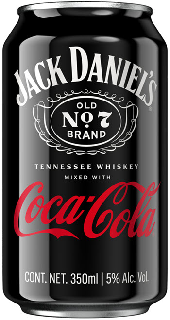 Jack Daniel's & Coca-Cola Announce Ready to Drink 'RTD' Cocktail