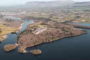 Lough Gill Distillery - Aerial View of Hazelwood Estate and Distillery 2