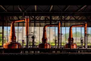 Lough Gill Distillery - Three Filso Copper Pot Stills