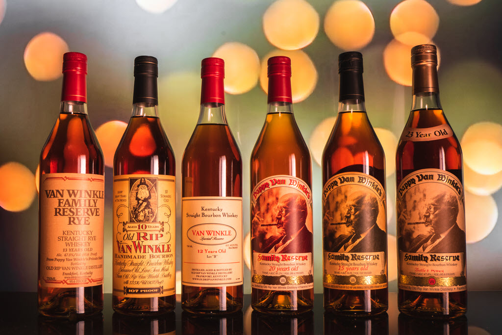 Bourbon Mixer - Pappy Van Winkle Bourbon and Rye Bottle Raffle 2022