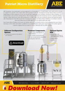 ABE Equipment - Patriot Micro Distillery 2022 Brochure