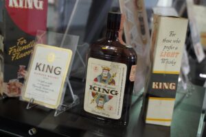 Brown Forman Distillery - Brown Forman's King Blended Whiskey Bottle and Box