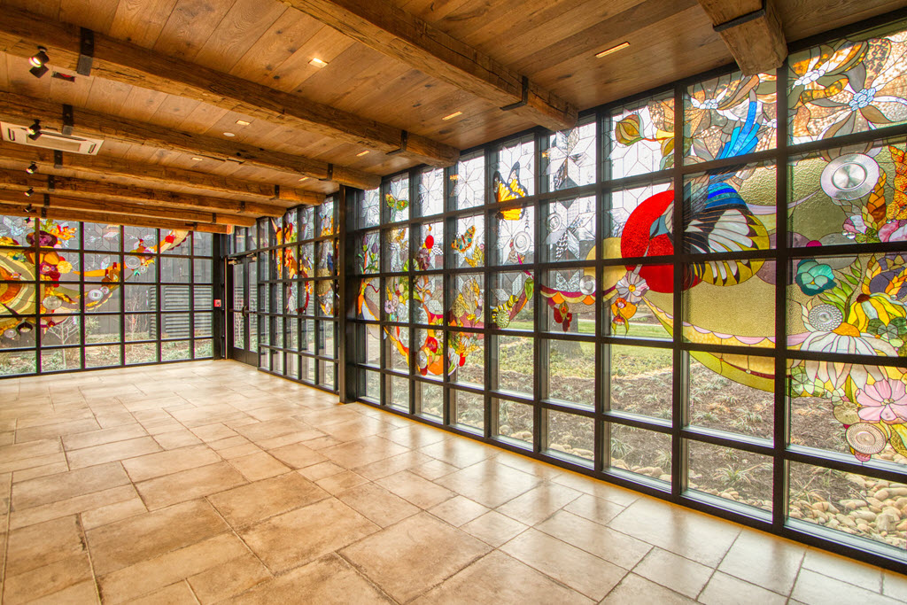 Maker's Mark Distillery - The Margie Vestibule, Stained Glass