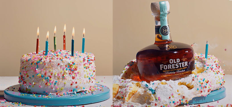 Old Forester Distillery - 2022 Birthday Bourbon and Cake