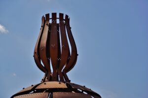 Bourbon & Beyond - Vendome Copper & Brass Works Glencairn Glass Sculpture