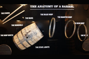 Brown-Forman Cooperage - The Anatomy of a Barrel Wall Display