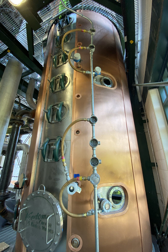 Buffalo Trace Distillery - Vendome Copper & Brass Works Column Still