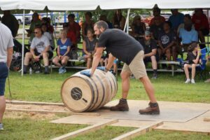 Kentucky Bourbon Festival - World Championship Bourbon Barrel Relay Race, Men
